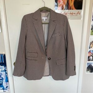 Topshop Houndstooth Blazer